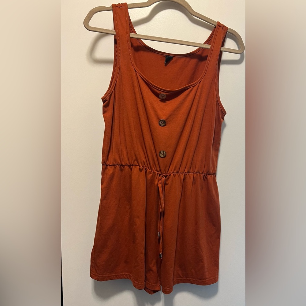 Women's Sleeveless Romper.